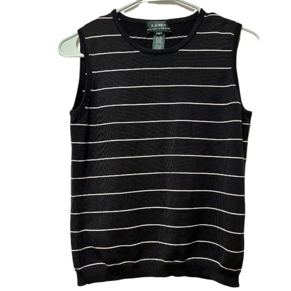 COPY - Ralph Lauren Stripes Knitted Sweater Vest